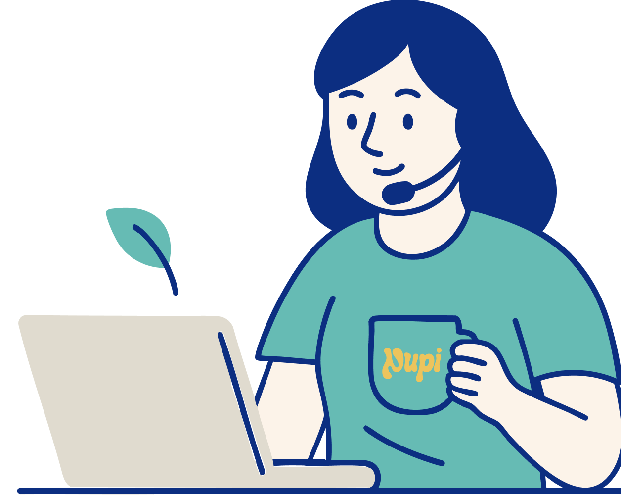 Contact illustration